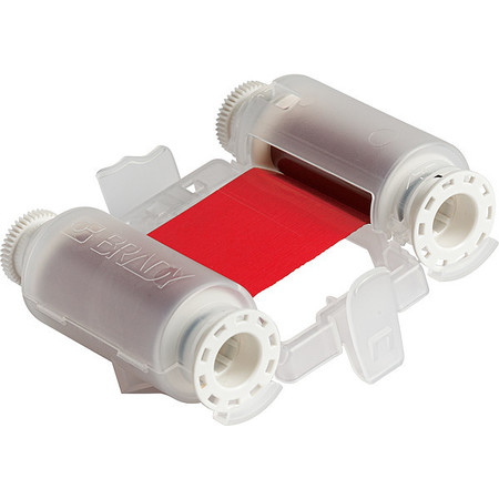 BRADY Printer Ribbons, Red, 2" W, 150 ft L M7-R10000-RD