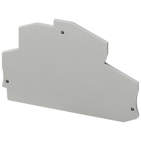 SQUARE D End Cover, Plastic, Screws NSYTRACRE24