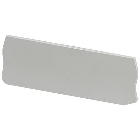 SQUARE D End Cover, Plastic, Screws NSYTRACR44