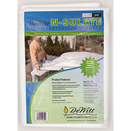 ZORO SELECT Plant Protection, 10FT x 12 Ft NS12