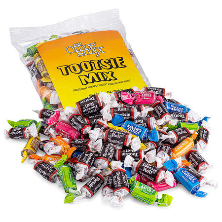 Office Snax Tootsie Roll Candy Assorted OFX00658
