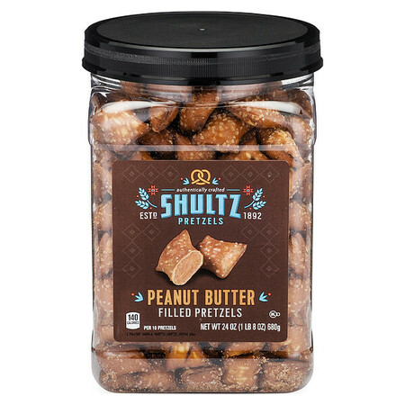 SHULTZ Peanut Butter Pretzels, 12 lb Case, PK8 OFX3598