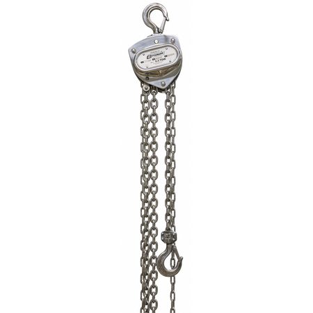 OZ LIFTING PRODUCTS Stainless Steel Chain Hoist OZSS005-10CH