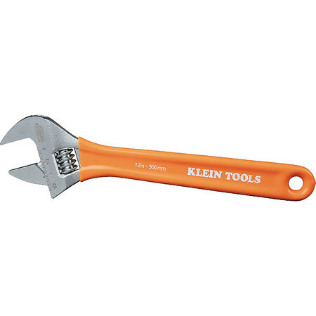 KLEIN TOOLS Wrench, Adj, Extra-Cap, 12-Inch O50712