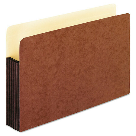 PENDAFLEX Expandable File Folder 8-1/2 x 14" Redrope, 5-1/4" Expansion PFX35364