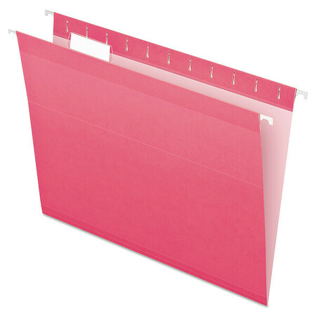 PENDAFLEX Hanging File Folders, Pink, PK25 PFX415215PIN