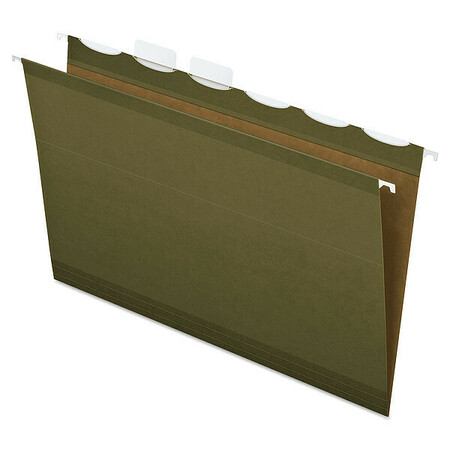 PENDAFLEX Box Hanging File Folders 8-1/2" x 11", Standard Green, Pk20 PFX42701