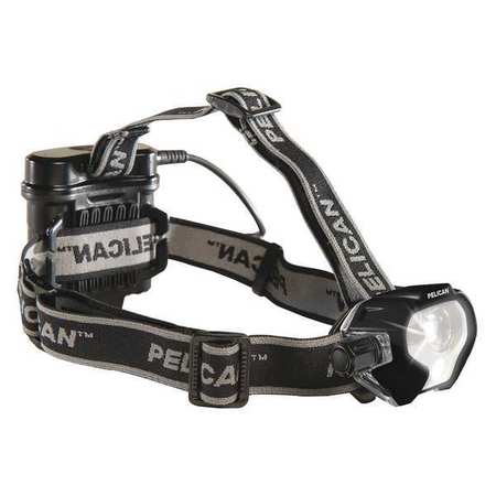 PELICAN LED Headlamp, Safety Certified, Black 027850-0000-110