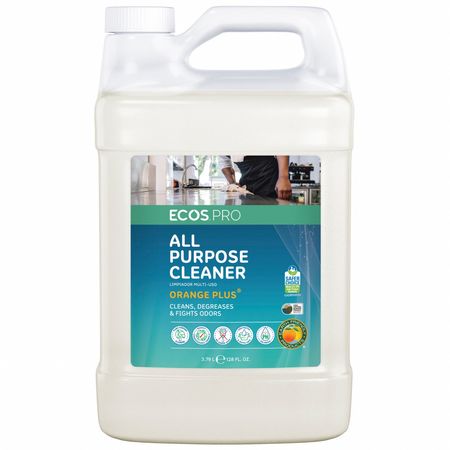 Ecos Pro All Purpose Cleaner, Jug, Orange, 4 PK PL9706/04