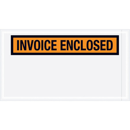 ZORO SELECT Invoice Envelope, Orange, PK1000 PL27