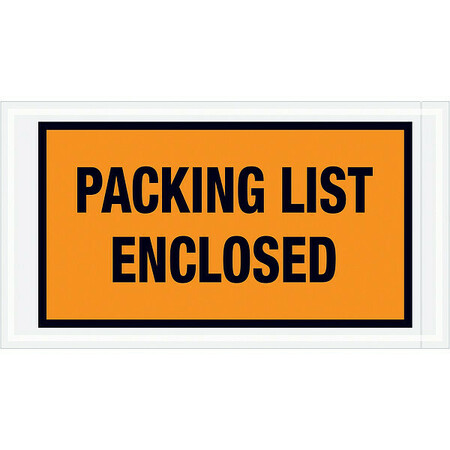 ZORO SELECT Packing List Envelopes, 10 x 5 1/2 PL426