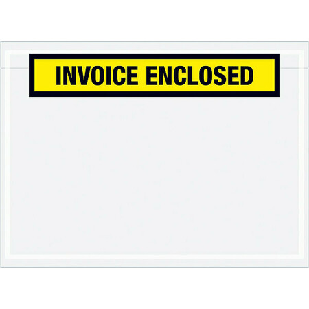 ZORO SELECT Packing List Envelopes, 5.5 x 7 1/2 PL528