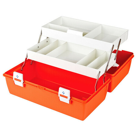 Flambeau First Aid Storage Case, 10-1/4" W x 17-1/2" L x 10-1/2" H 6772PM