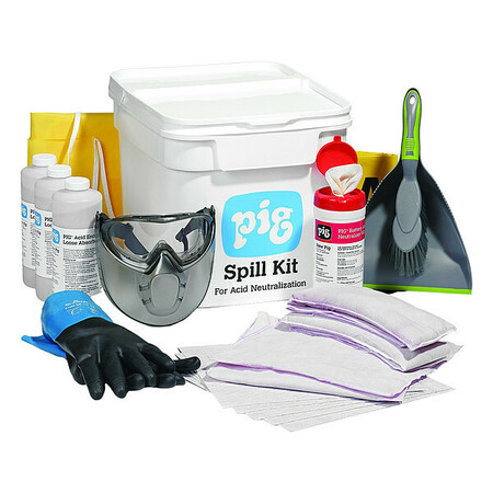 PIG Spill Kit, Chem/Hazmat, White KIT399
