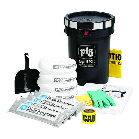 PIG Spill Kit/Station, 8.2 gal. Vol. Absorbed KIT4000