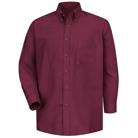 RED KAP Mns Ls Button Down Poplin Shirt-By, 3XL SP90BY 3XL367
