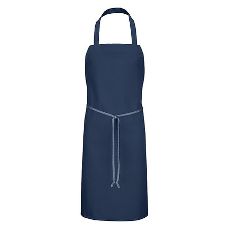 CHEF DESIGNS 1430Nvy/Navy Bib Apron 1430NV 30 33