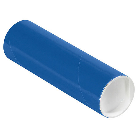 CROWNHILL Mailing Tube, 6inLx2in.dia, Blue, PK50 P2006B