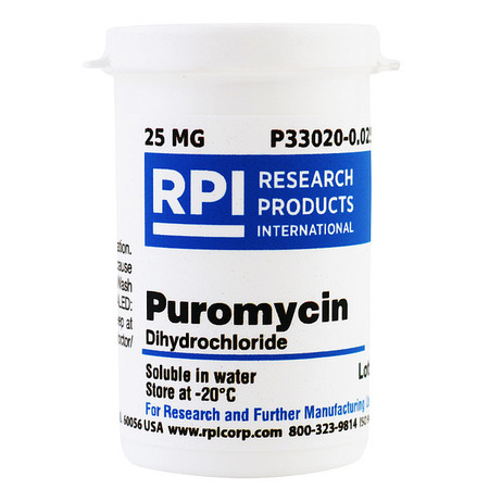 RPI Puromycin, Dihydrochloride, 1mg P33020-0.025