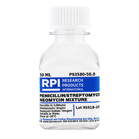 RPI Penicillin/Streptomycin/Neomycin, 50mL P93580-50.0