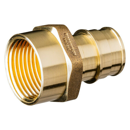 ZURN Adapter, Brass, 1-5/8", PK25 QEUFC44GX