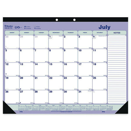 BLUELINE Desk Pad, Monthly, Academic CA181731