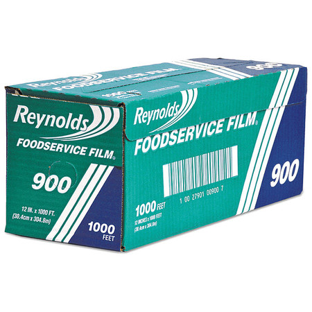 Reynolds Film Wrap, Plastic, Standard, 1000 ft., 12" 900