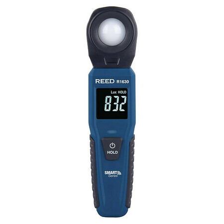 REED INSTRUMENTS LightMeter, +/-3%Light ACC", FullSize,  R1630