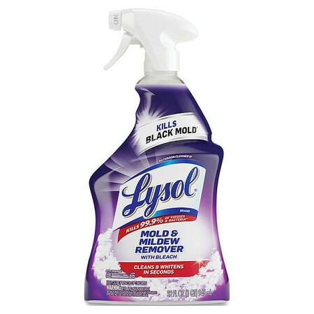 LYSOL Liquid Foam 32 oz. Mold Mildew Remover, Trigger Spray Bottle 19200-78915