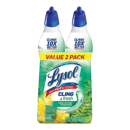 LYSOL Toilet Bowl Cleaner, 24oz, PK2 19200-98015