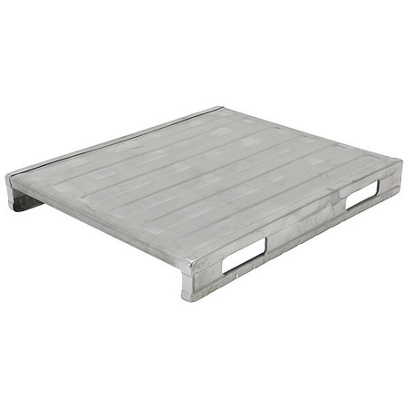 Vestil Steel Deck Pallet, 39.5 in L, 47 in W, 6.5 H SDSP-4048
