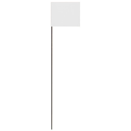 Hy-Ko Marking Flag, White, Solid Pattern, PK25 SF-21/WH