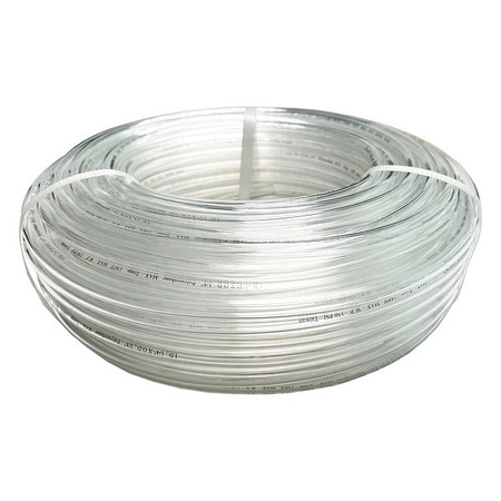 ZORO SELECT Tubing, 1/4In IDx3/8In OD, 100 Ft, Natural 806FG6