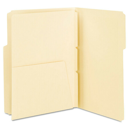 SMEAD Self- Adhesive Dividers, Dual Pocket, Pk25 68030