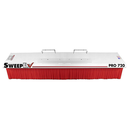 Sweepex Pro Series Broom, 72 In W, 11 In H SPB-720