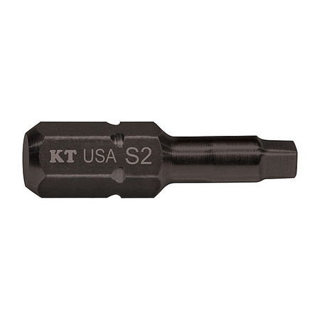 KLEIN TOOLS #2 Sq Insert Power Drivers 1" Pk 5 SQ215