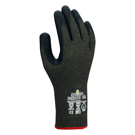 SHOWA VF, Coated Gloves, Nitrile, M, 160G06, PR S-TEX581M-07-V