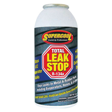 SUPERCOOL A/C Leak Stop Metal, Aerosol, 4oz. ST27