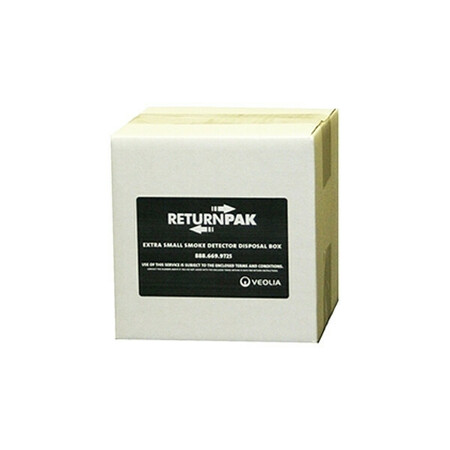 RETURNPAK Disposal Box, Smoke Detector, XS SUPPLY-359