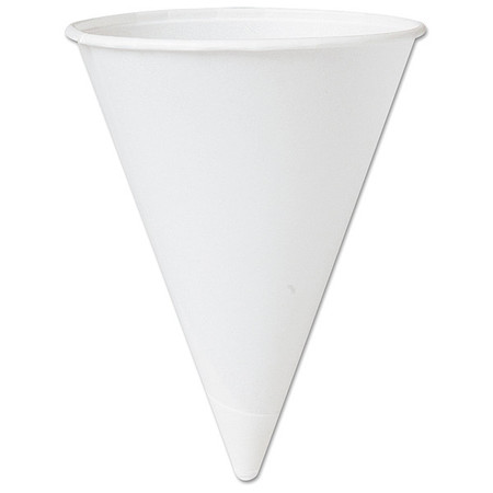 Dart Cone Water Cup, Paper, 4.25 oz., Wt, PK5000 SCC 42BR