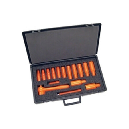 SALISBURY Insulated Tool Metric 24 Piece Socket Se S106