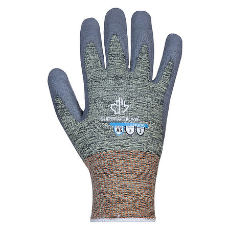 SUPERIOR GLOVE Cut Resistant Gloves, 8, Polyurethane, PR S13CXPU-8