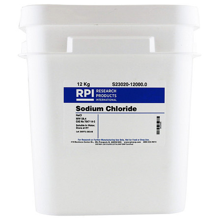 RPI Sodium Chloride, 12kg S23020-12000.0