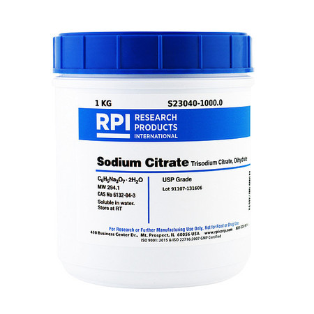 RPI SodiumCitrate TrisodiumSalt Dihydrate S23040-1000.0