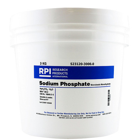 RPI SodiumPhosphate Monobasic Monohydrate S23120-3000.0