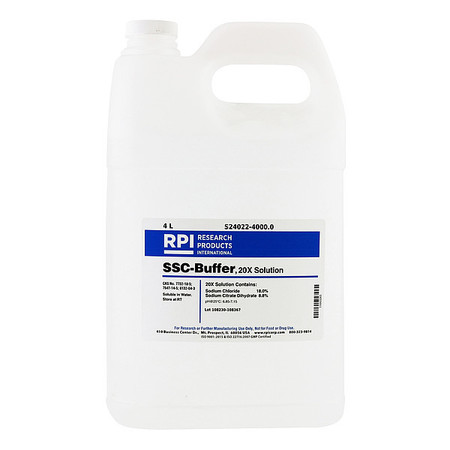 RPI SSC Buffer 20x Solution, 4L S24022-4000.0