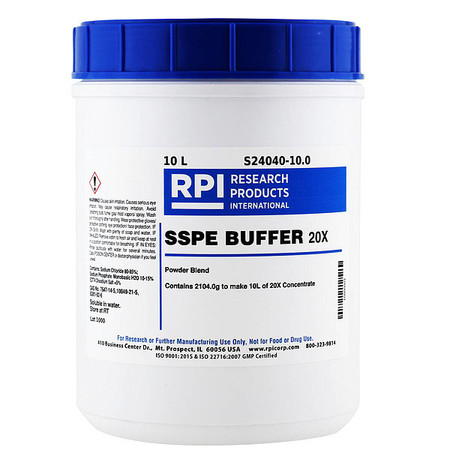 RPI SSPE Buffer 20x Solution, 10L S24040-10.0