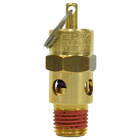 CONTROL DEVICES Pneumatic Safety Valve, 1/4" (M)NPT Inlet SA25-1A215
