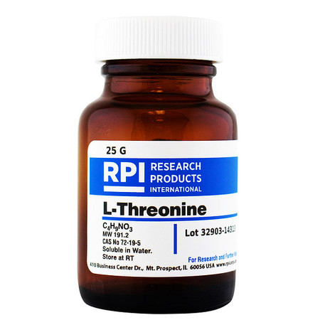 RPI L-Threonine, 25g T21060-25.0
