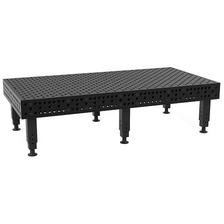 Buildpro Welding Table, 47.2" D, 43.3" H, 94.5" L T28-2412XQ-B1